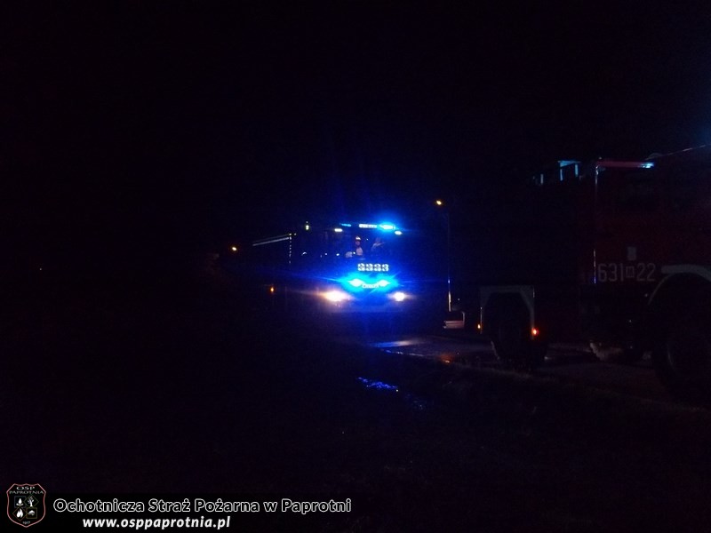 Pożar rżyska Pilawice