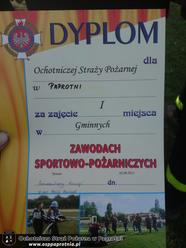 Gminne zawody strażackie