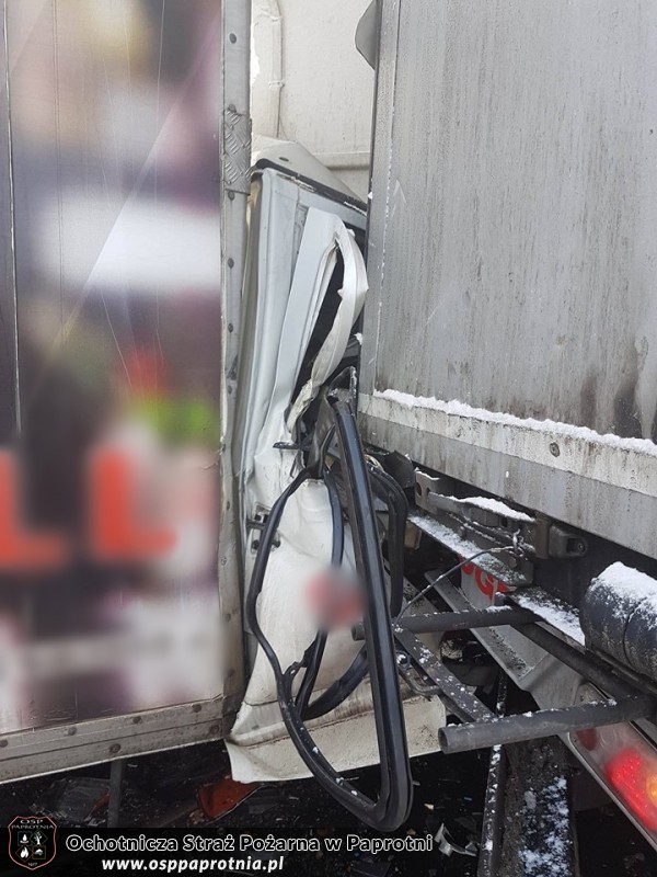 Wypadek na krajowej E92