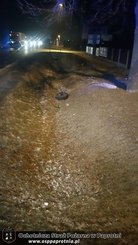 Zdarzenie drogowe w Chrzczanach ze skutkiem Śmiertelnym 