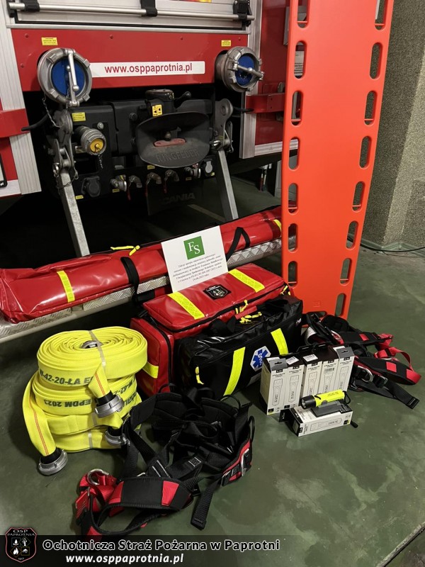 Zakup sprzętu ratowniczo-gaśniczego z FSUSR