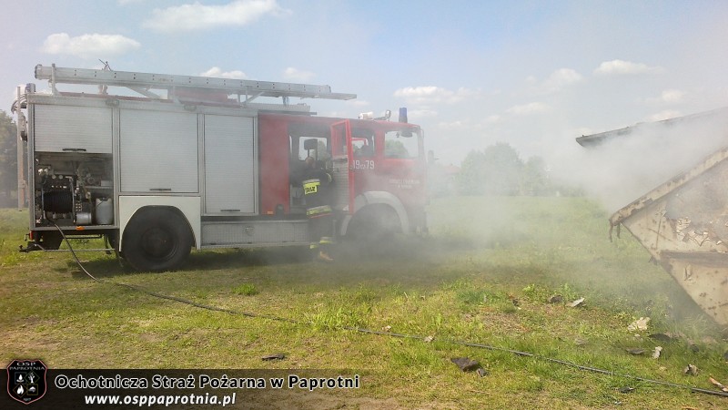 Pożar śmietniska