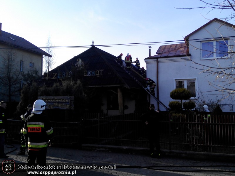 Pożar na ul. Lipowej